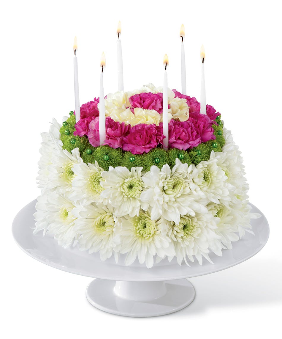 Birthday Floral Cake Delivery Uniontown Pa Neubauers Flowers Gifts