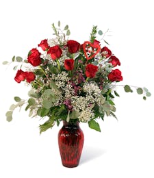 Valentine's Red Roses - Garden or Long Stemmed