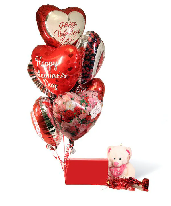 send balloons and stuffed animal