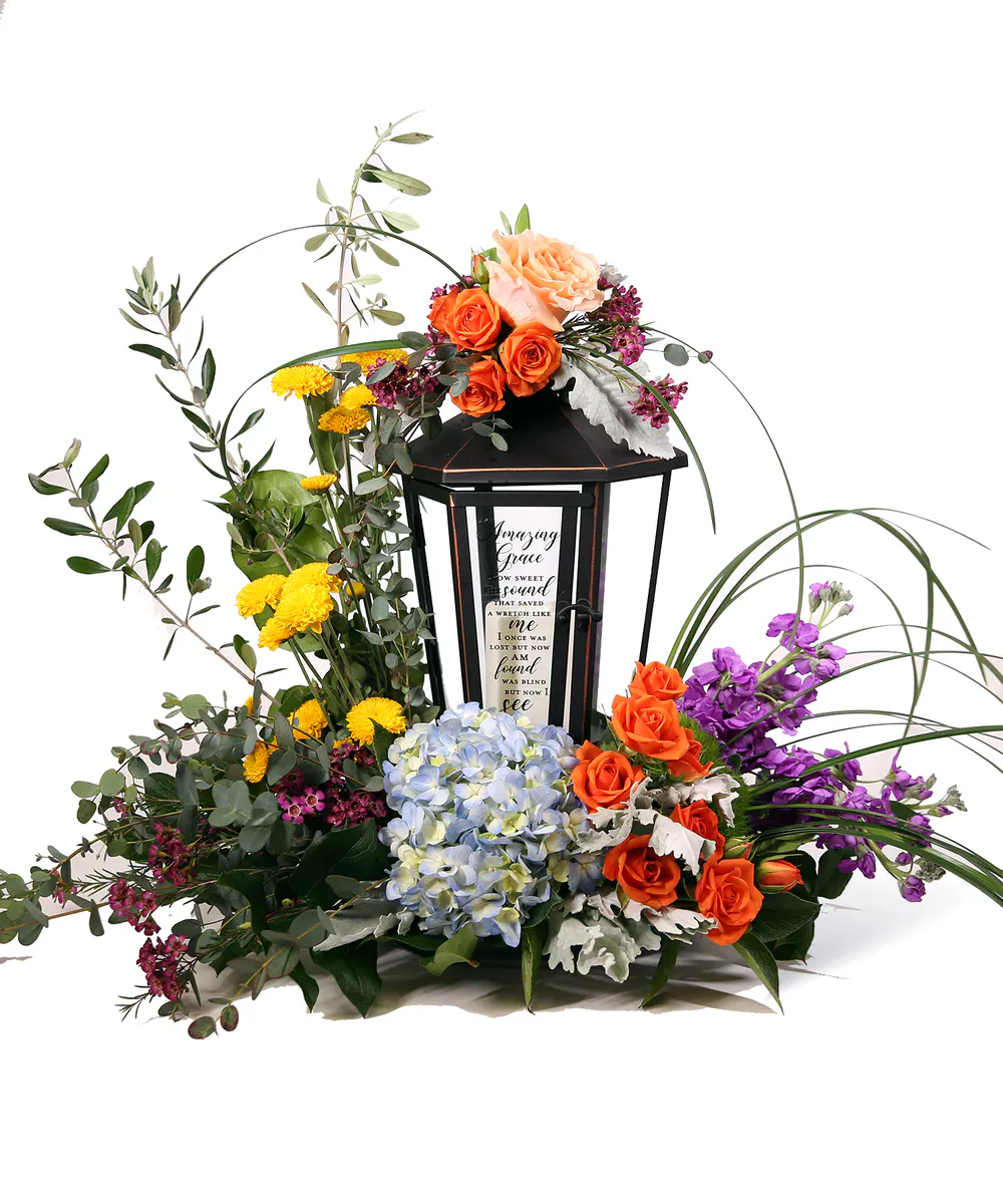 Amazing Grace - Metal Lantern - Neubauer's Flowers