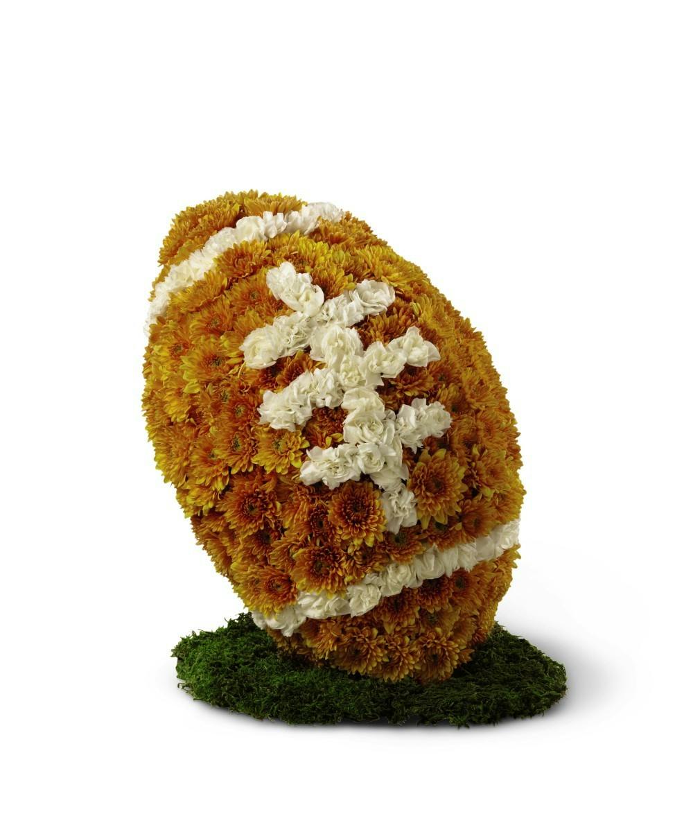 American Football Tribute Uniontown (PA) Customizable Funeral Flowers