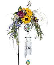 Serenity Prayer Stained Glass Wind Chime