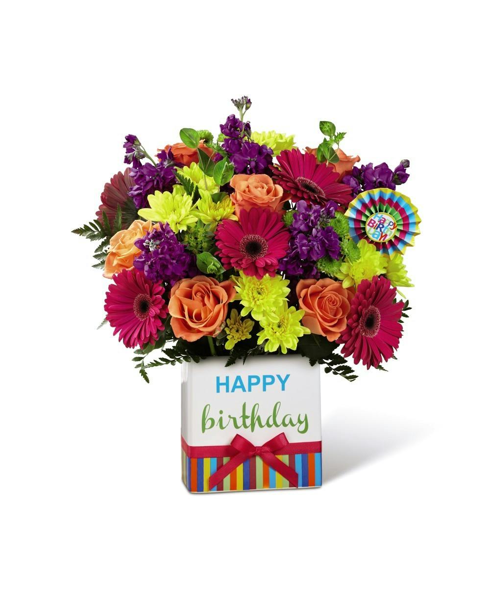 Birthday Brights Bouquet Birthday Flower Delivery Uniontown (PA