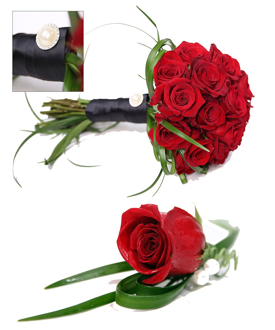 Grand Red Rose Hand Tied Bouquet Uniontown, PA