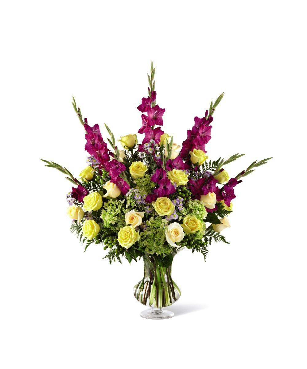 Loveliness Arrangement Uniontown (PA) Funeral Flower Delivery