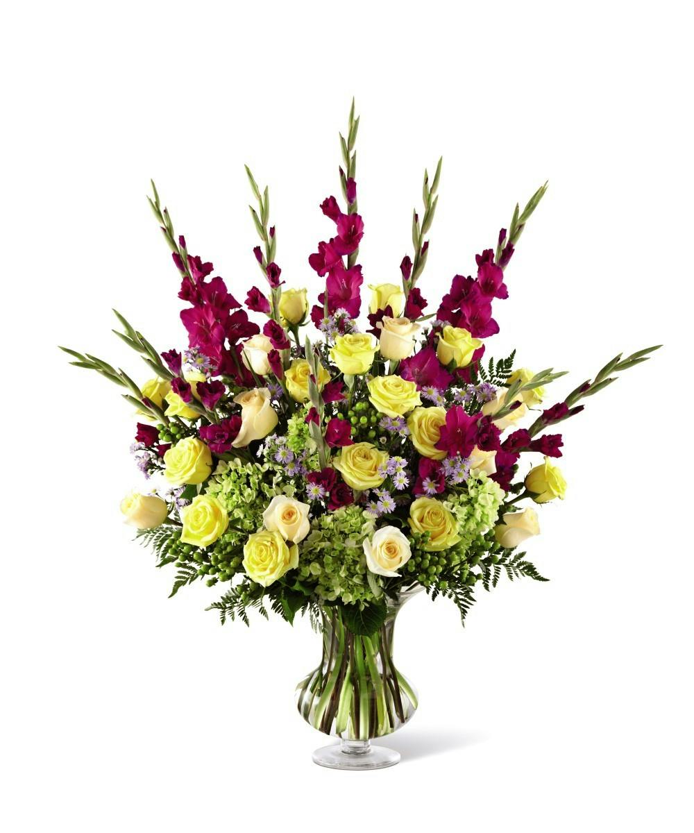 Loveliness Arrangement Uniontown (PA) Funeral Flower Delivery