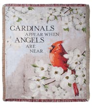 Cardinal Angels Memorial Throw